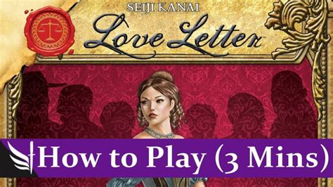 How To Play Love Letter Card Game And Review Jesta Tharogue
