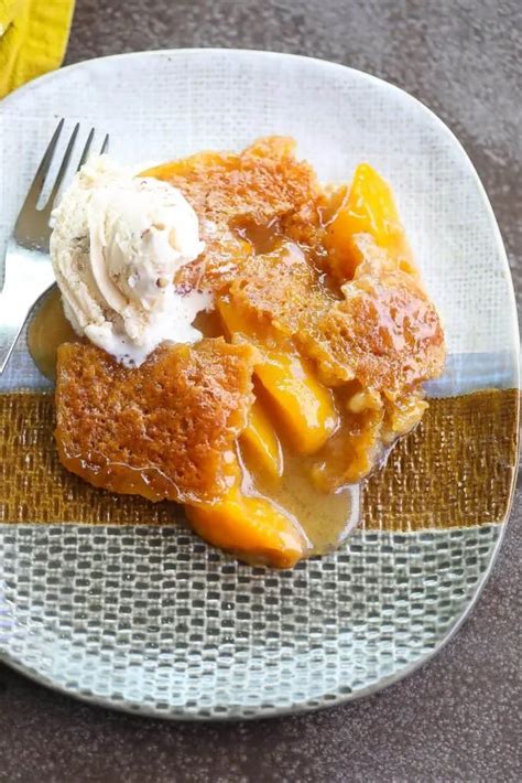 Classic Southern Peach Cobbler Recipe Food Fidelity