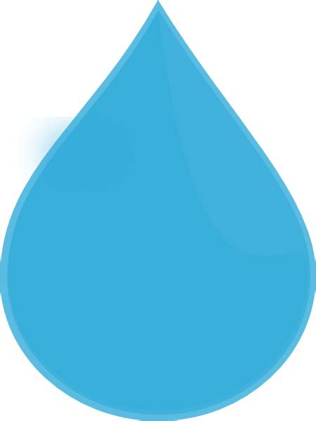 Blue Water Drop Clip Art At Vector Clip Art Online Royalty