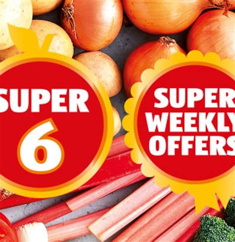 Super 6 And Super Weekly Offers £039 At Aldi