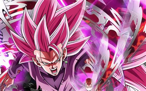 1080p Free Download Super Saiyan Rose Dragon Ball Goku Black Art