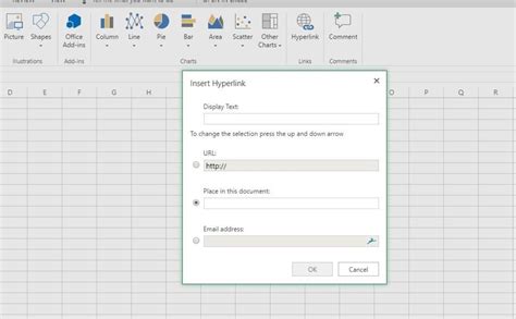 Excel Hyperlinks Bookmarks And Mailto Links