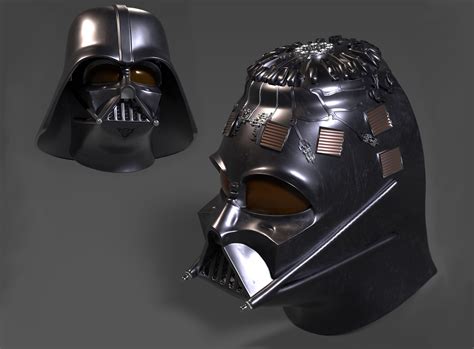 Darth Vader Helmet ANH Wearable And Stand With Chest Armor D Etsy Canada