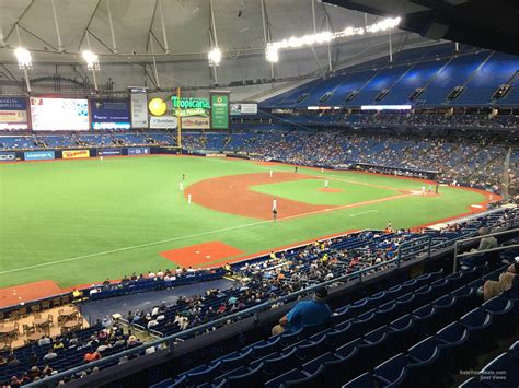 Section 221 At Tropicana Field Tampa Bay Rays