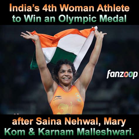 Wrestler Sakshi Malik Ends India S Medal Drought With A ‪ ‎bronze‬ Olympic Medals Athletic
