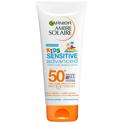 Garnier Ambre Solaire Kids Sensitive Advanced Lotion Spf 50 200 Ml