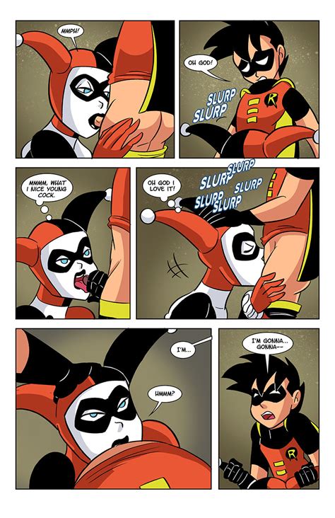 Harley And Robin In The Deal Porn Comic Rule Comic Cartoon Porn Comic Goldencomics