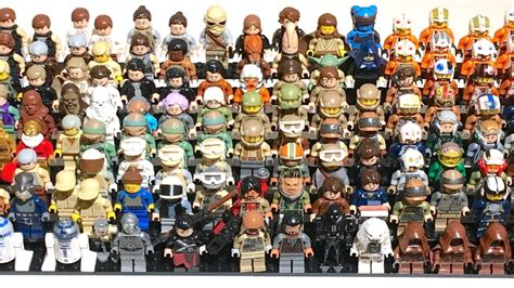 [minifigs] collection every lego star wars minifigure part 1 199 1041 youtube