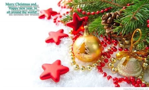 Merry Christmas And Happy New Year 3d Animated Greeting E
