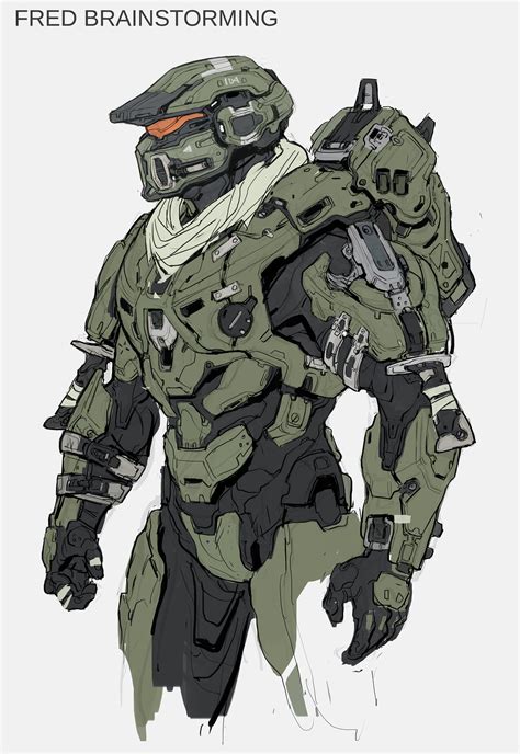 Stunning Concept Art From Halo 5 Guardians