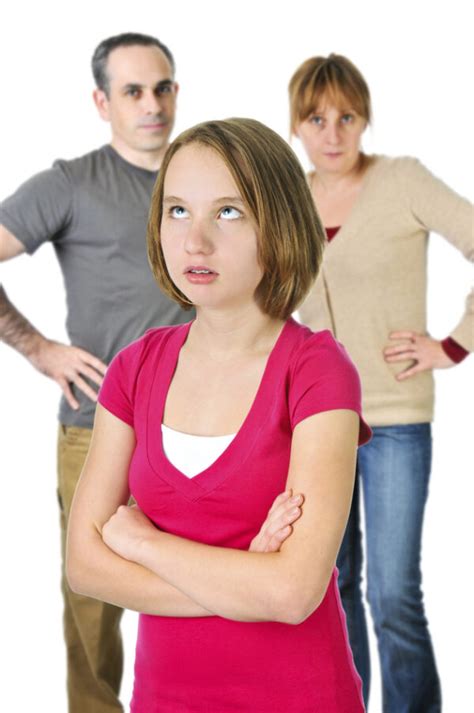 Teenage Girl In Trouble With Parents Empowered Teens And Parents