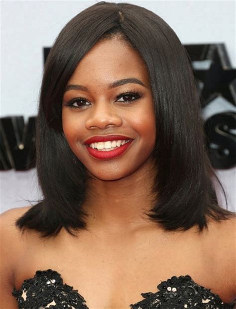 Medium Length Hairstyle 2016 For Black Women