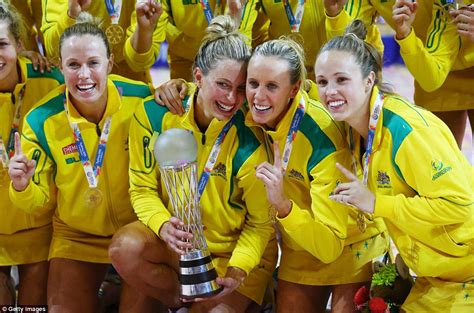 Australia Diamonds Defeat New Zealand At The Netball World Cup Final Daily Mail Online