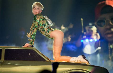 Miley Cyrus At Bangerz Tour In Anaheim Hawtcelebs