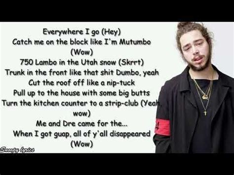 Posted on august 14, 2020august 15, 2020author admin 0. Post Malone - Wow (Lyrics) - YouTube | Can't Stop Dancing