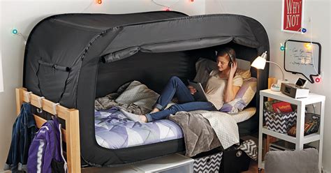 Privacy Pop This Bed Tent Is A Dark Comforting Fort For All Ages