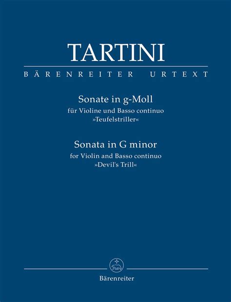 Tartini Violin Sonata In G Minor Devils Trill