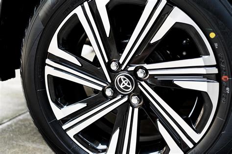 Bangkok Thailand March 7 2023 Alloy Wheel Tire Of All New Toyota