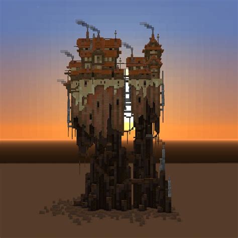 A Steampunk Build I Made Minecraft Minecraft Steampunk Minecraft