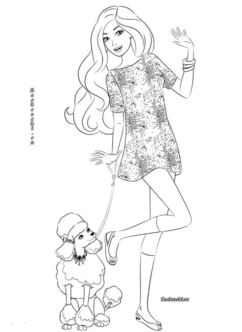 Barbie Coloring Page Angel Coloring Pages Barbie Coloring Pages
