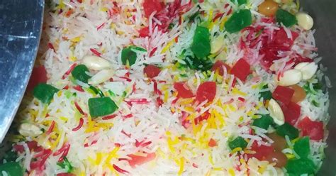 Colour Full Zarda Recipe Recipe By Muhammad Shakeel Cookpad
