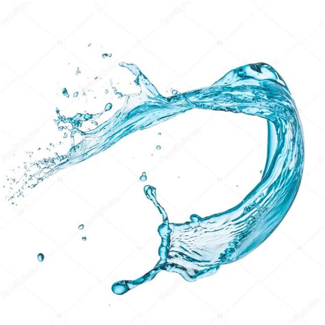 Turquoise Water Splash — Stock Photo © Kubais 92430412