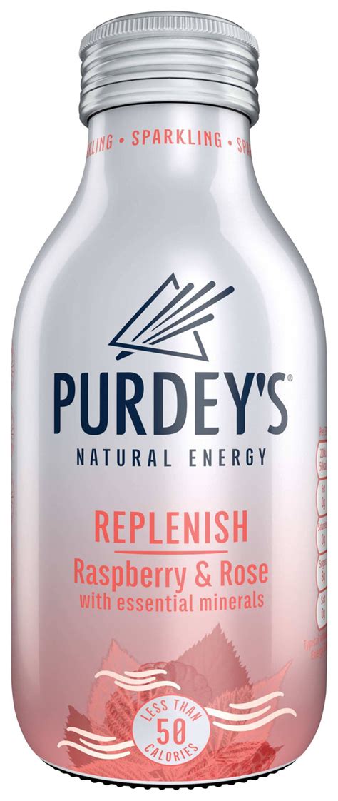 Purdeys Natural Energy Replenish Raspberry And Rose With Essential