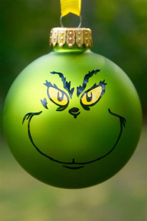 Think botanical greens and soft pastels, not to mention earthy neutrals. Grinch Ornament Christmas How the Grinch by SmittenMittenDesigns | Dr. Seuss Chirstmas Tree ...