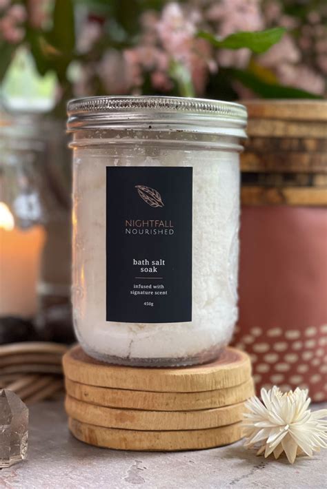 Bath Salt Soak Nightfall Nourished Range