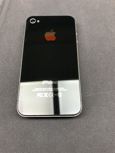Apple Iphone 4s 16gb Black Unlocked A1387 Ebay