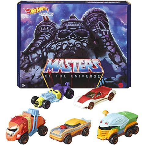 Ripley HOT WHEELS MASTERS OF THE UNIVERSE PAQUETE DE 5 VEHÍCULOS