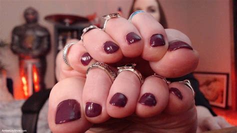 All The Toe Rings Joi With Countdown The Amberlily Show Fetish