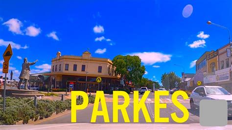 Parkes Town Centre Western Nsw Australia 2021 Youtube