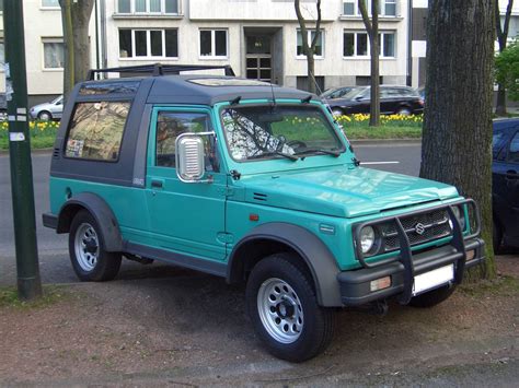 1990 Suzuki Samurai Jl Convertible Suv 13l 4x4 Manual