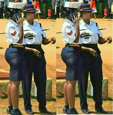 Linda Okello Kenyas Female Police Officer The Most Endowed In New