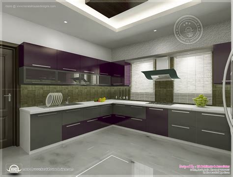 Kitchen Interior Views By Ss Architects Cochin Home