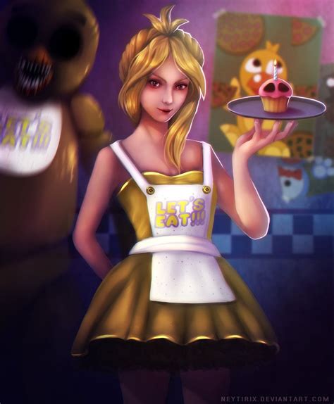 Realistic Chica Fnaf Fanart On