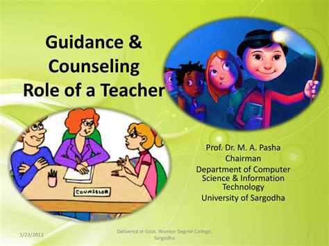 Ppt Guidance And Counseling Role Of A Teacher Powerpoint Presentation