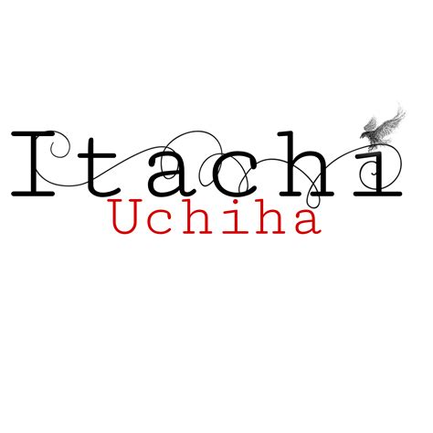 Itachi Name Itachiuchiha Naruto Sticker By Fairyqueen025