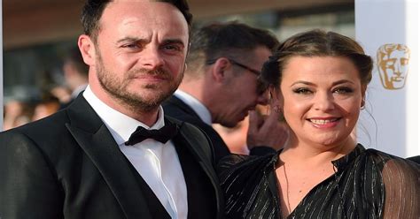 Ant Mcpartlin And Ex Wife Lisa Armstrong Face Awkward Run In As Theyre Both Nominated For Tv