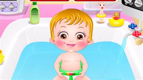 This bubbly baby loves to bathe—splashing around in the tub, and getting ready for a festive day. Baby Hazel Games For Kids - Baby Hazel Bathing Games ...
