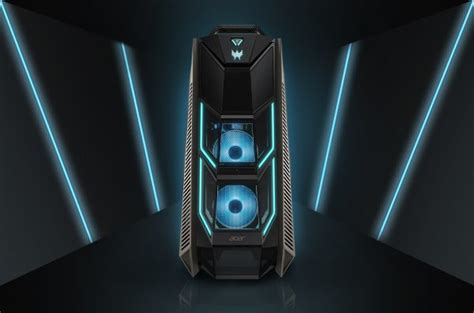 Acer's predator orion 9000 is a gaming desktop with an impressive list of hardware and some nifty lighting, but it's the integrated wheels on the bottom of the case that make it a external details on the predator orion 9000 include two top handles and a clear side panel. Predator Orion 9000 (PO9-900) RGB panel
