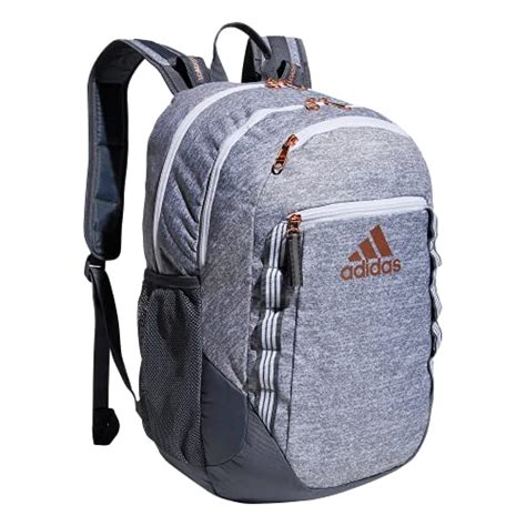 Adidas Excel 6 Backpack Jersey Greyonix Greyrose Gold One Size