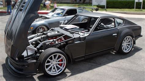 Carbon Fiber Bodied 240z With A 350z Heart Youtube