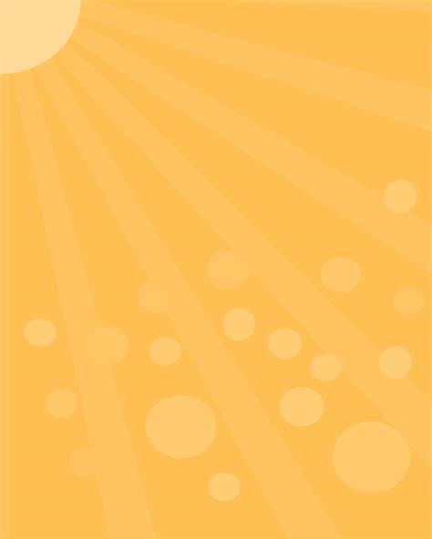 Banner Bright Orange Coastline Sky With Sun And Sunbeam Vector