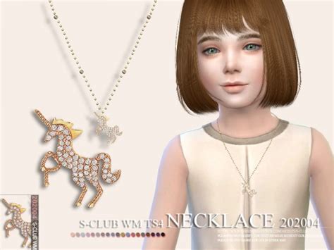 The Sims Resource Necklace 202004 By S Club • Sims 4 Downloads