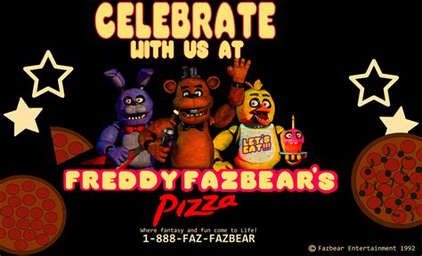 Freddy Fazbears Pizza Ad By Thepiratecoveman On Deviantart