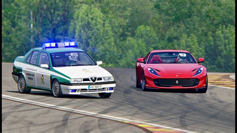 Gianni ferrari gtm 155 pdf user manuals. Ferrari 812 Superfast vs Alfa Romeo 155 Police - Spa - YouTube