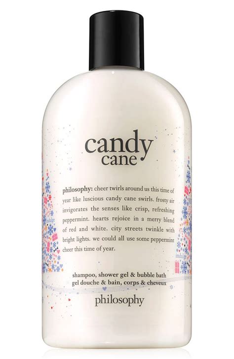 Philosophy Candy Cane Shampoo Shower Gel And Bubble Bath Limited