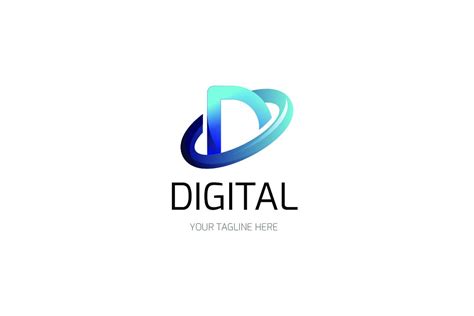 Digital Logo Template Branding And Logo Templates ~ Creative Market